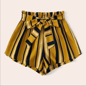 Flouncy Striped Women’s Shorts
